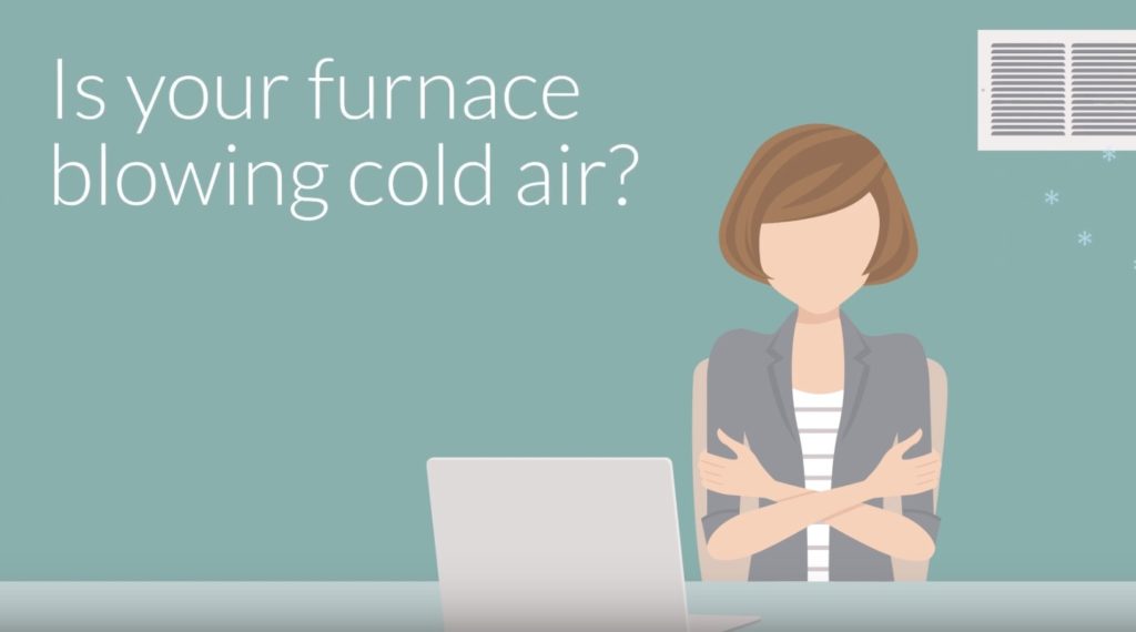 Video explaining why your furnace might be blowing cold air.